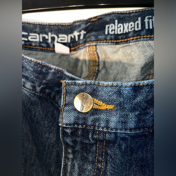 Carhartt Men's Rugged Flex Relaxed Fit Utility Double Front Jeans Size 38 x 34 - Picture 7 of 11